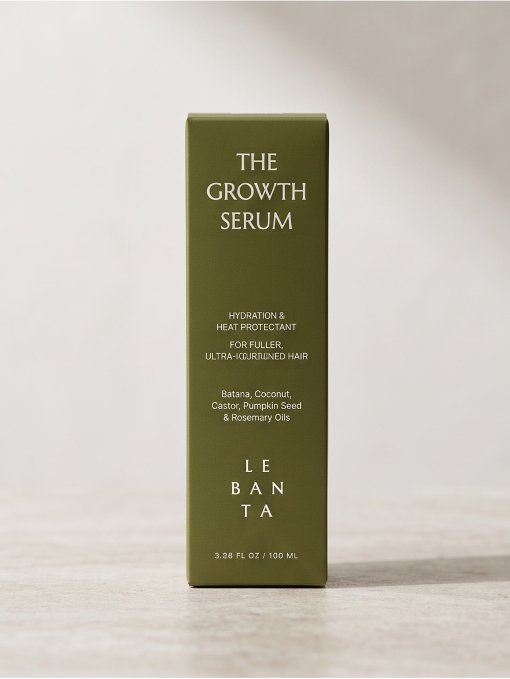 The Growth Serum – Olive Green Hair Treatment & Heat Protectant